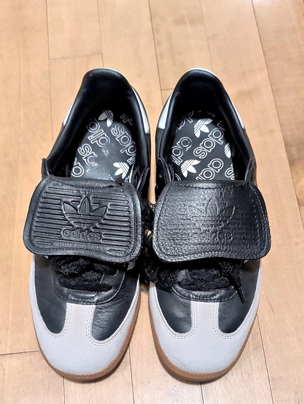 adidas Samba LT Black White Women's's Sneakers US 7.5 Black & Gray